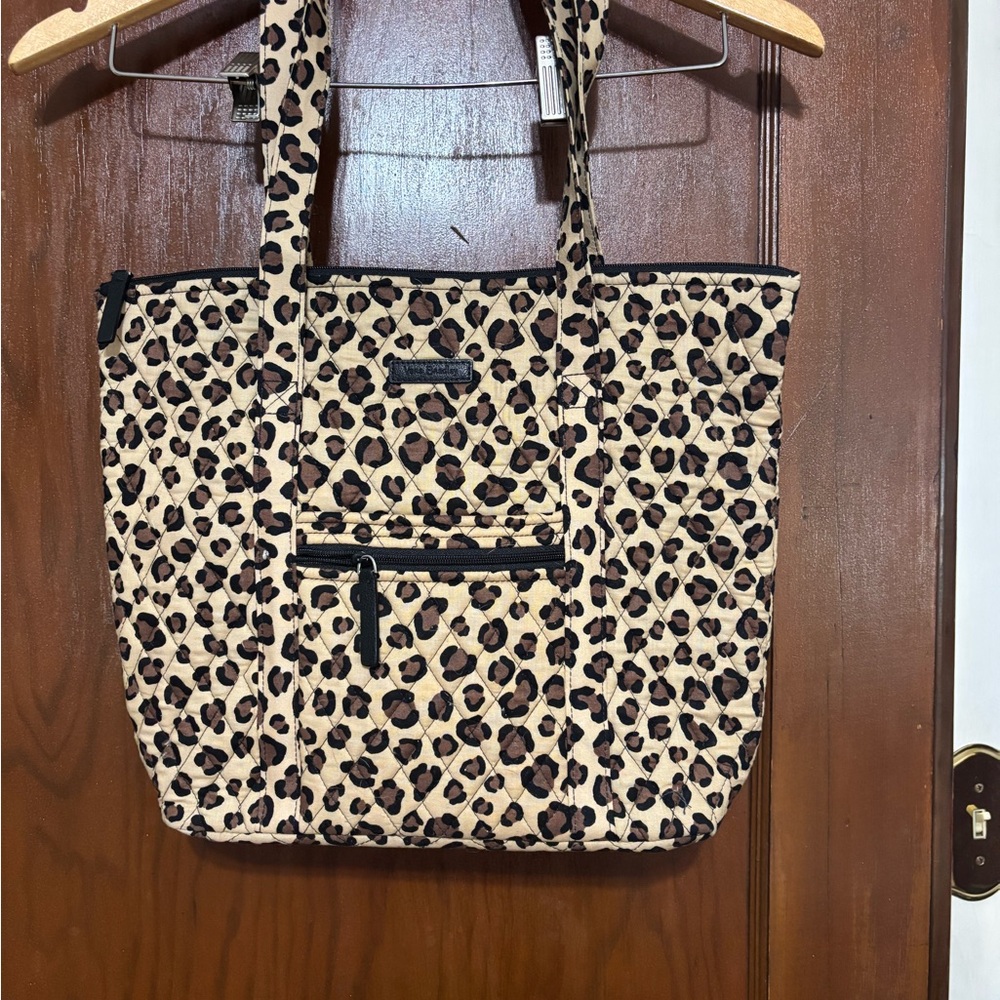 Vera Bradley Leopard Print Tote Bag